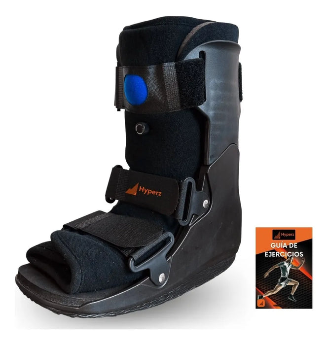 Ferula bota corta walker valvula aire neumatica para tobillo GRADO B