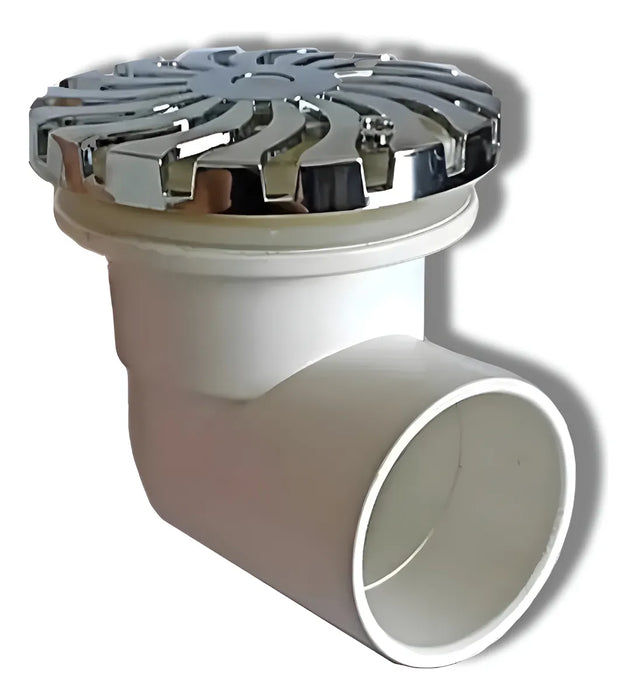 Toma De SucciÃ³n Universal P/jacuzzi / Tina Rejilla Cromada