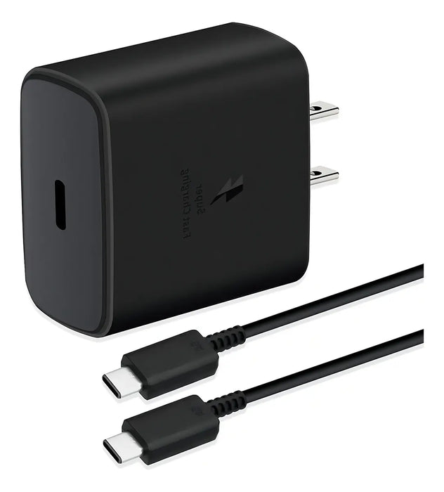 Tipo Cargador Rápido 45W Tipo C/C para Samsung | Grado B