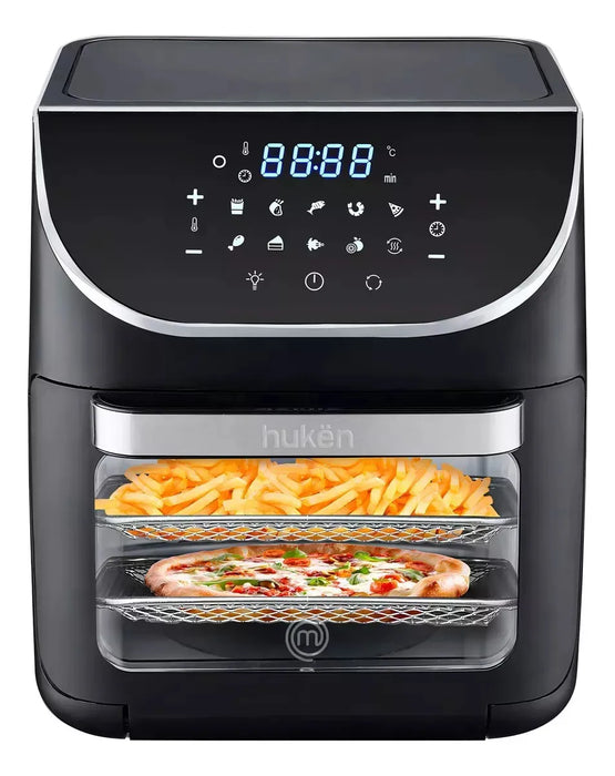 FREIDORA DE AIRE HORNO SMART MULTIFUNCIÓN DE 15L, 1500W - NEGRO GRADO A