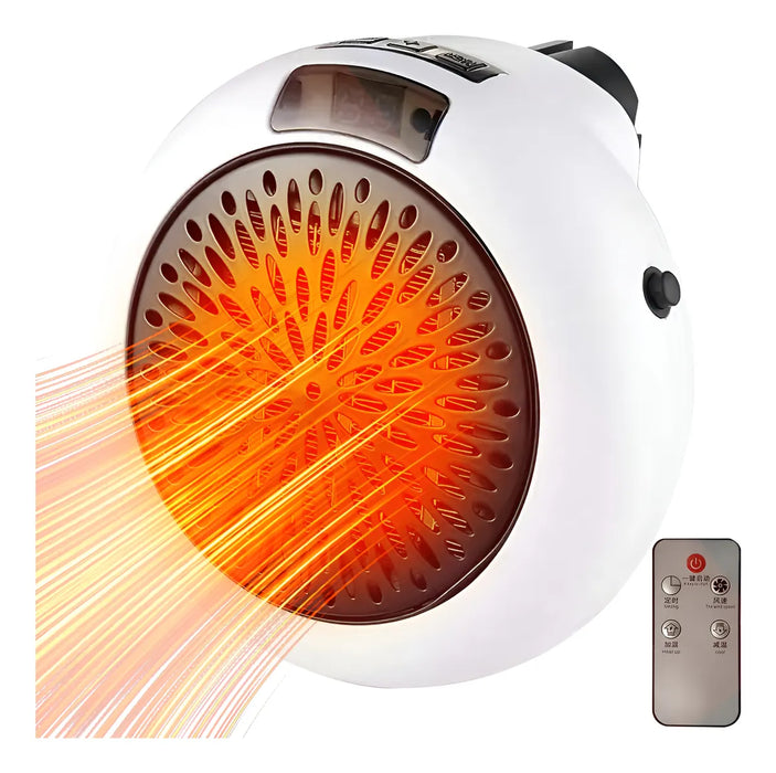 CALENTADOR ELECTRICO PORTATIL CON CONTROL REMOTO SPACE HEA Grado A