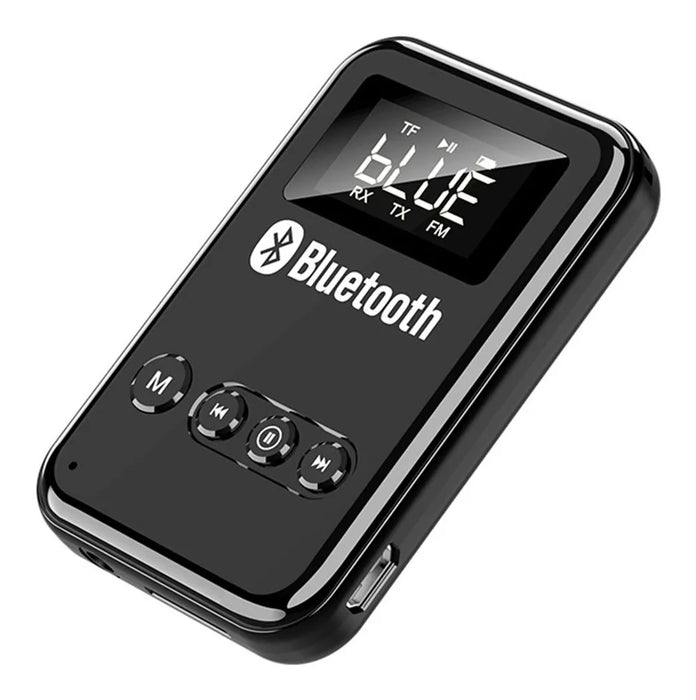 TRANSMISOR/RECEPTOR BLUETOOTH 5.0 LCD PARA  PC TV ALTAVOCES GRADO B