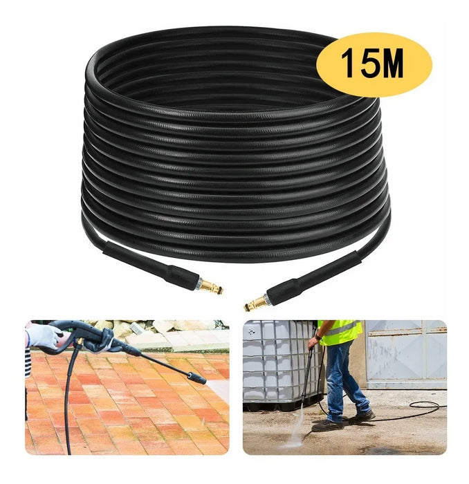 MANGUERA DE ALTA PRESION 15M PARA HIDROLAVADORA KARCHER GRADO B