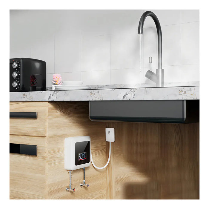 CALENTADOR DE AGUA DE PASO ELECTRICO 5500W INSTANTANEO BLANCO GRADO B