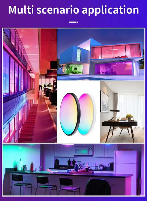 Lampara De Techo Led Rgb Lampara Colgante De Techo Smart Lig 1