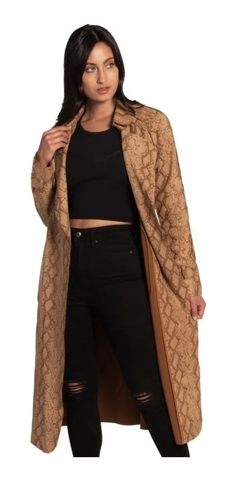 Abrigo Wild & Alive Mujer Beige Wad Talla M - TiendaKomet México