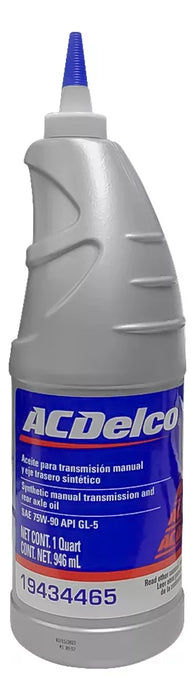 Aceite Transmision Manual Acdelco Sintetico 75w90 1l GRADO A
