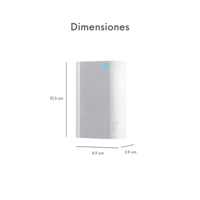 Extensor Wifi Ring Chime Pro Gen 2 Amplificador De Timbre