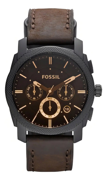 RELOJ ANALÓGICO FOSSIL FFS4656/Z FS4656 DE PIEL MARRÓN NF-E GRADO B