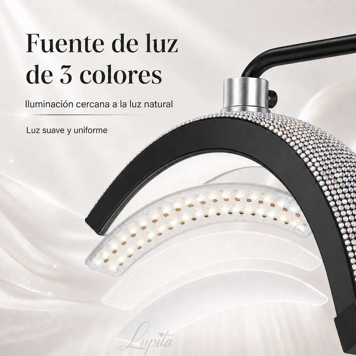 36W DIAMANTE LÁMPARA LED PARA PESTAÑAS SALÓN DE BELLEZA GRADO B