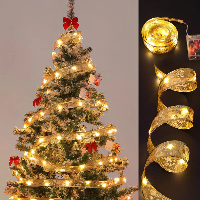 Cinta Luz Decoración Árbol Navidad 10m/100 Led