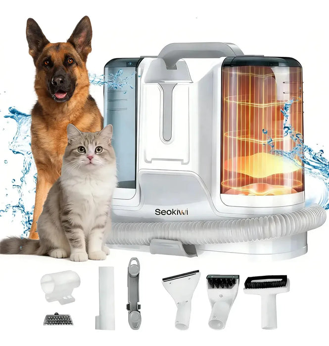 ASPIRADORA MULTIFUN. SEOKIWI PARA TAPICERÃ­AS Y AUTOS 1800ML 550W BLANCO GRADO B