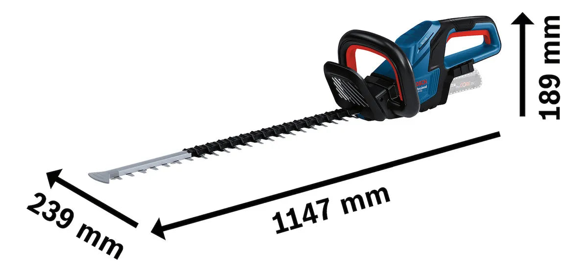 Cortaseto Eléctrica Bosch GHE 18V-60 Azul GRADO A