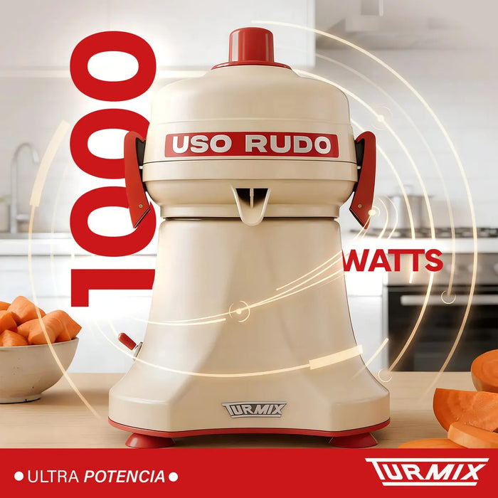 EXTRACTOR DE JUGOS TURMIX USO RUDO BEIGE GRADO B