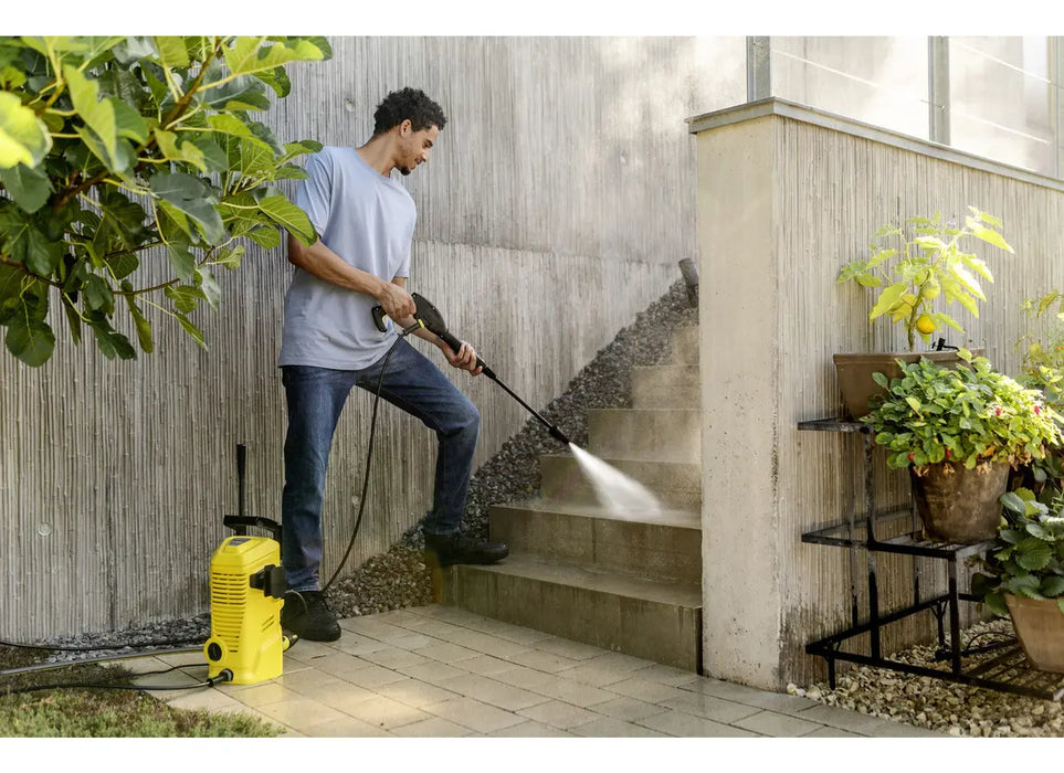 Hidrolavadora Eléctrica Kärcher Home & Garden 1.602-510.0 | K 2 Amarilla-negro De 1400w Con 1600psi De Presión Máxima - 60hz Grado B
