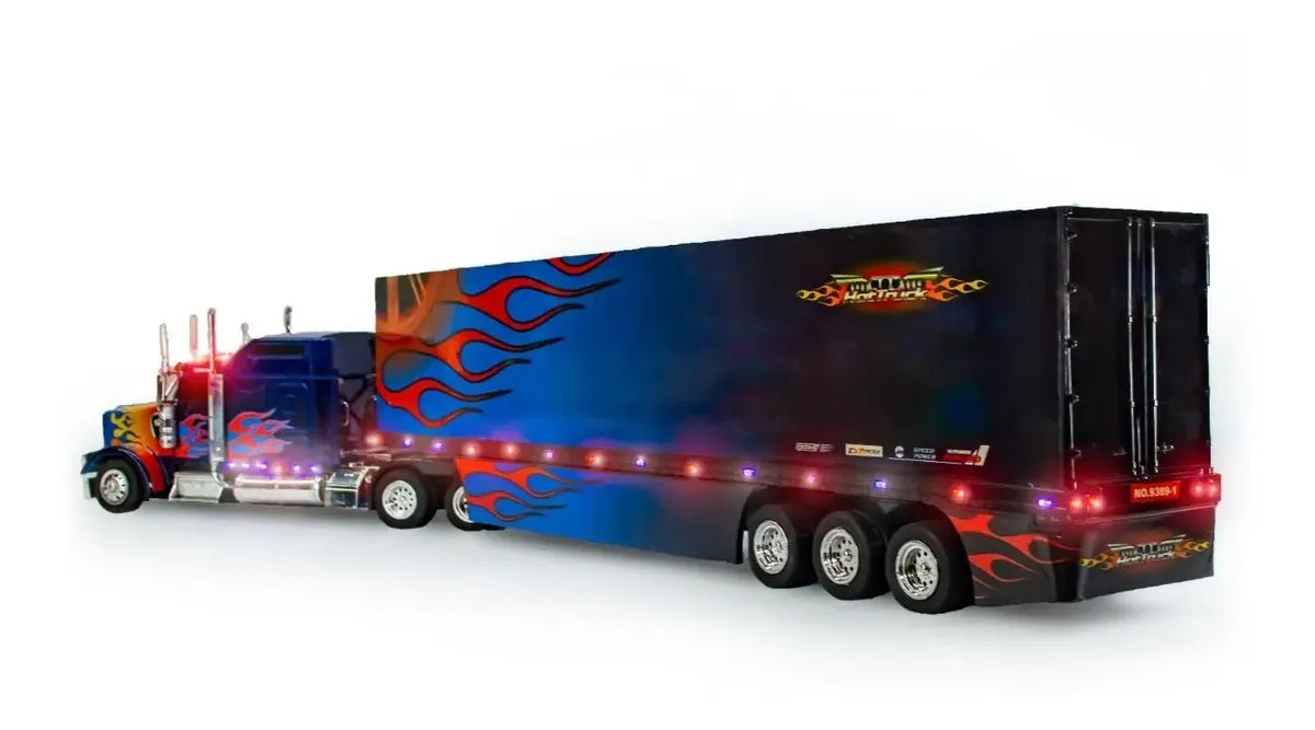 TRAILER CAMION, JUGUETE A RADIO CONTROL ESCALA 1:26 GRADO B