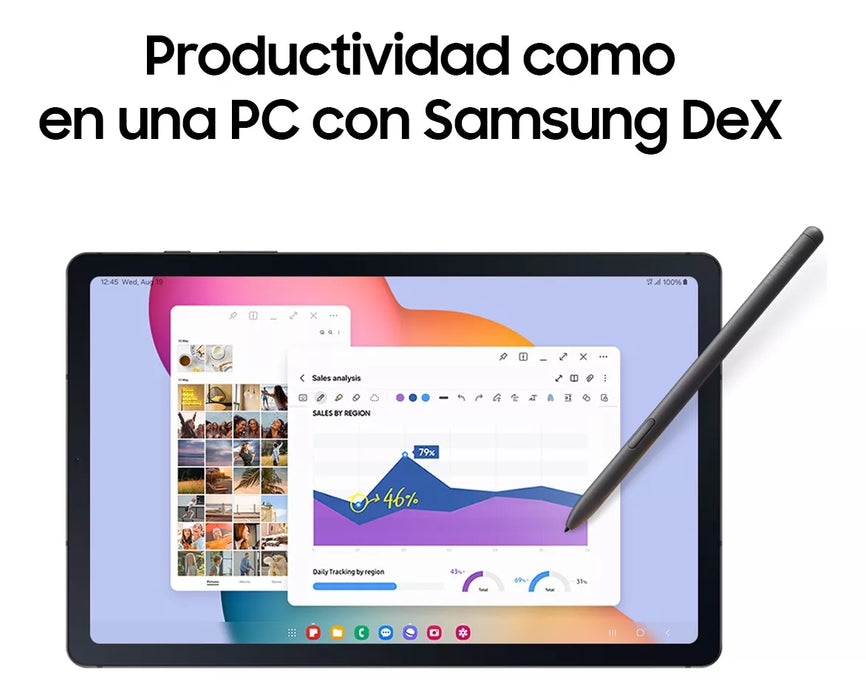 SAMSUNG GALAXY TAB S6 LITE 2024 COLOR GRIS OXFORD GRADO A - TiendaKomet México