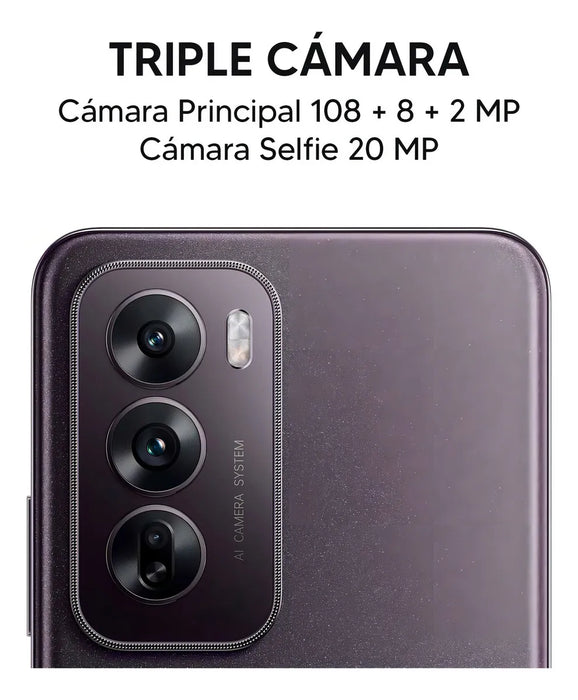 OPPO RENO12 5G 512 GB VIOLETA OSCURO GRADO A