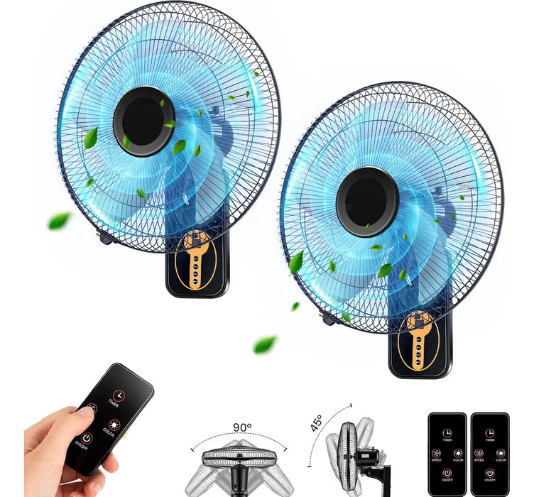 2PZS 16'' VENTILADOR DE PARED KONEIYA CON CONTROL REMOTO GRADO B