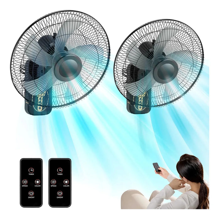 2PZS 16'' VENTILADOR DE PARED KONEIYA CON CONTROL REMOTO GRADO B