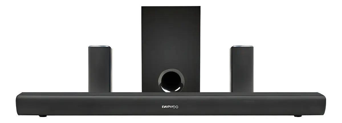 BARRA DE SONIDO CON SUBWOOFER DAEWOO ULTIMATE 5.1 BLUETOOTH NEGRO GRADO B