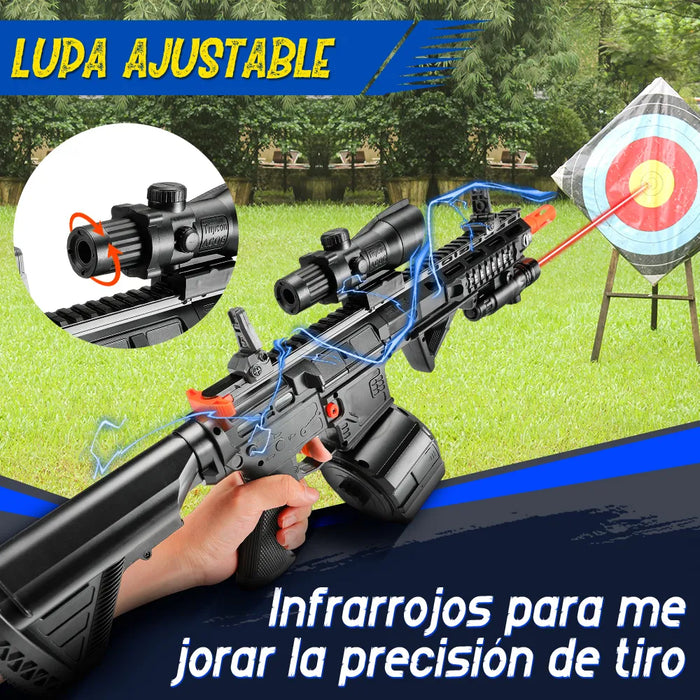 Pistola Hidrogel M416 Rifle Juguete Realista Arma Gel Laser GRADO B