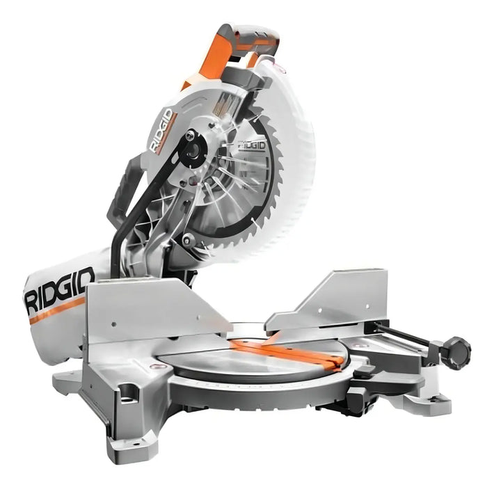 SIERRA INGLETEADORA RIDGID 10 , 15 AMP, CON LED DE CORTE GRADO B