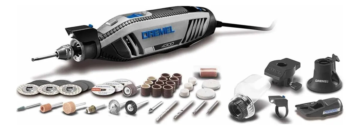 DREMEL MOTOTOOL 4300:5 ACOPLES,40 ACC Y MALETA