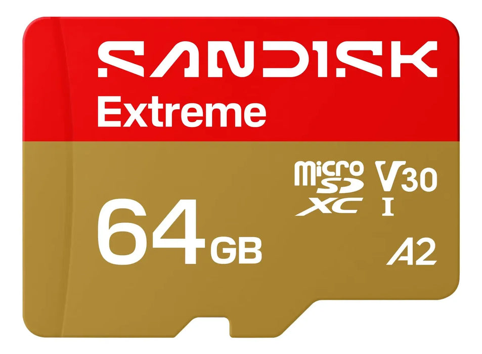 MEMORIA MICRO SD SANDISK EXTREME 64GB SDSQXAH-064G-GN6MA GRADO B