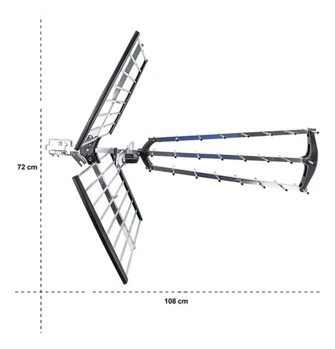 ANTENA MASTER TVANT-20ELEMT TV DIGITAL ABIERTA HD 37 ELEM GRADO B