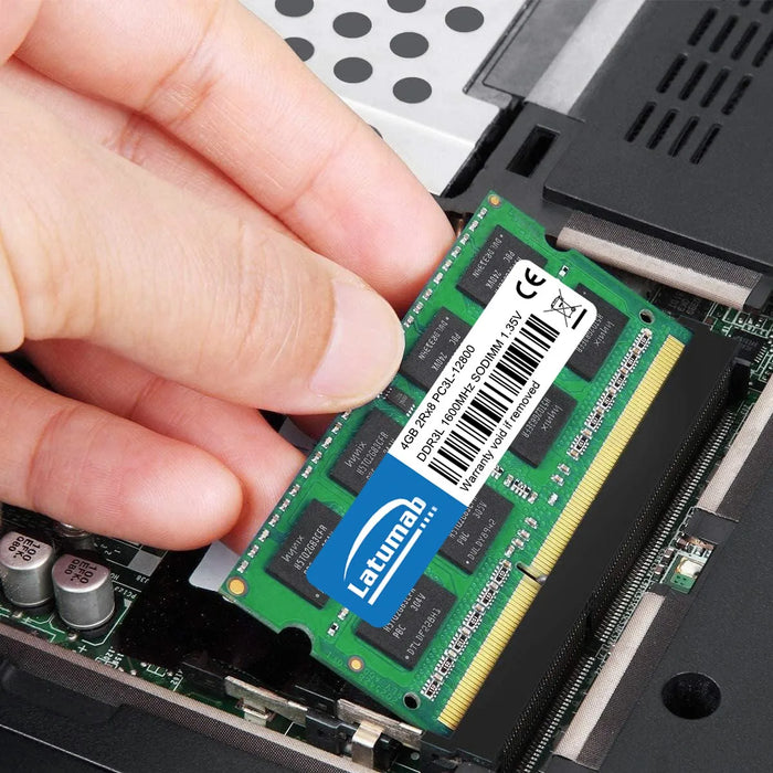 Memoria Ram Latumab 4gb Ddr3l 1600 12800 1.35v/1.5v Portátil GRADO B