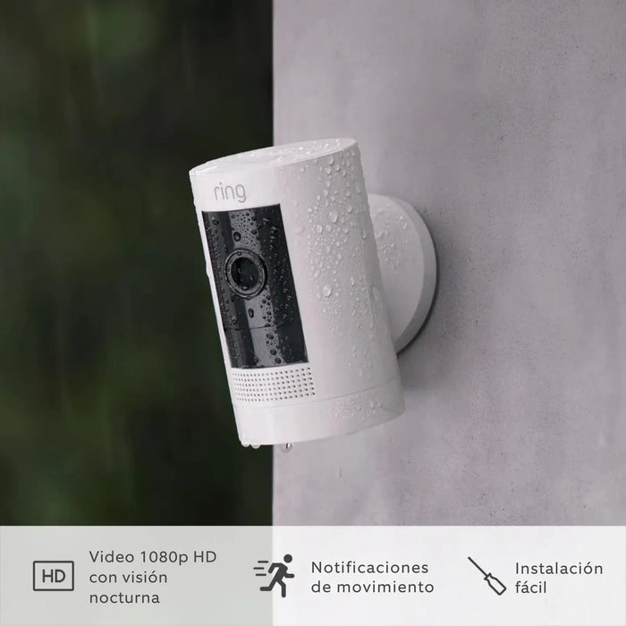Cámara De Seguridad Exterior Inalámbrica Ring Stick Up Cam GRADO B