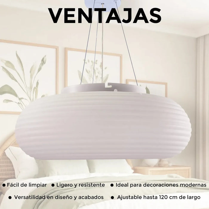 LÁMPARA DE TECHO LED EMPOTRADA CON MANDO A DISTANCIA BLANCO GRADO B