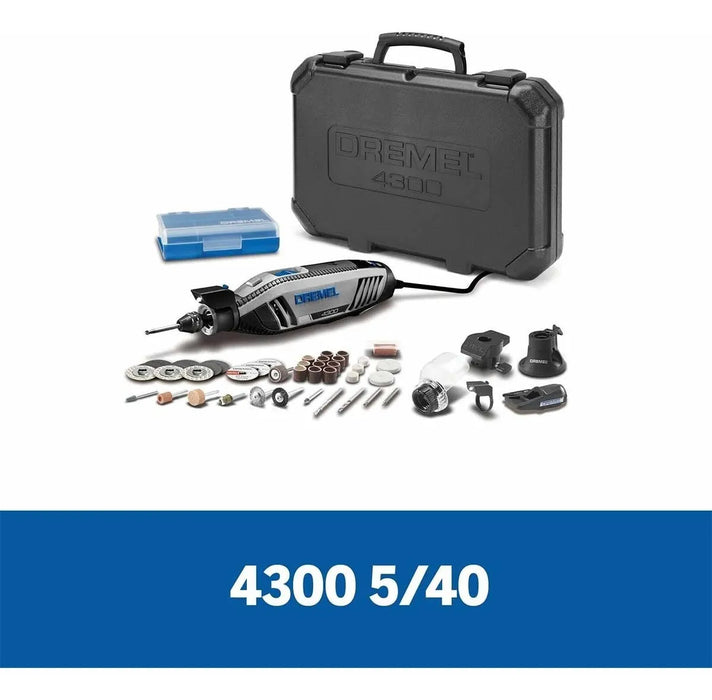 DREMEL MOTOTOOL 4300:5 ACOPLES,40 ACC Y MALETA