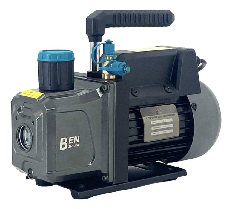 Bomba de Vacío 4 CFM 1/3 HP para Aire Acondicionado y Refrigeración | Kit con Manómetro R134a, R22, R410a, R404a GRADO B