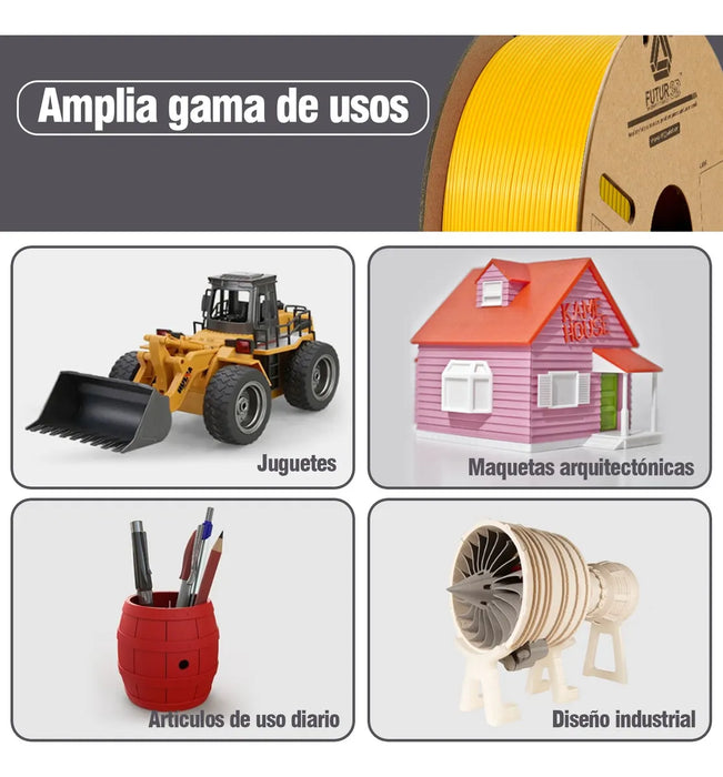 FUTUR 3D FILAMENTO DE IMPRESION 3D GRADO B