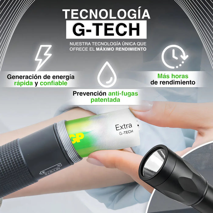 Pilas C Gp Batteries - Paquete De 8 - Baterias Lr14 - Alto Rendimiento, Larga Duración, 10 Años De Vida Útil - Ideales Para Monitores Bebés, Juguetes De Control Remoto, Radios Y Más Grado B