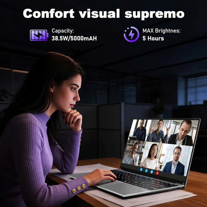 Laptop Pro 15.6": Multitarea Extrema con 16GB RAM y 1TB SSD  WINDOWS 11 GAMER GRADO B