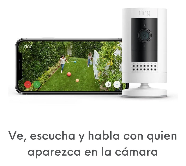 Cámara De Seguridad Exterior Inalámbrica Ring Stick Up Cam GRADO B