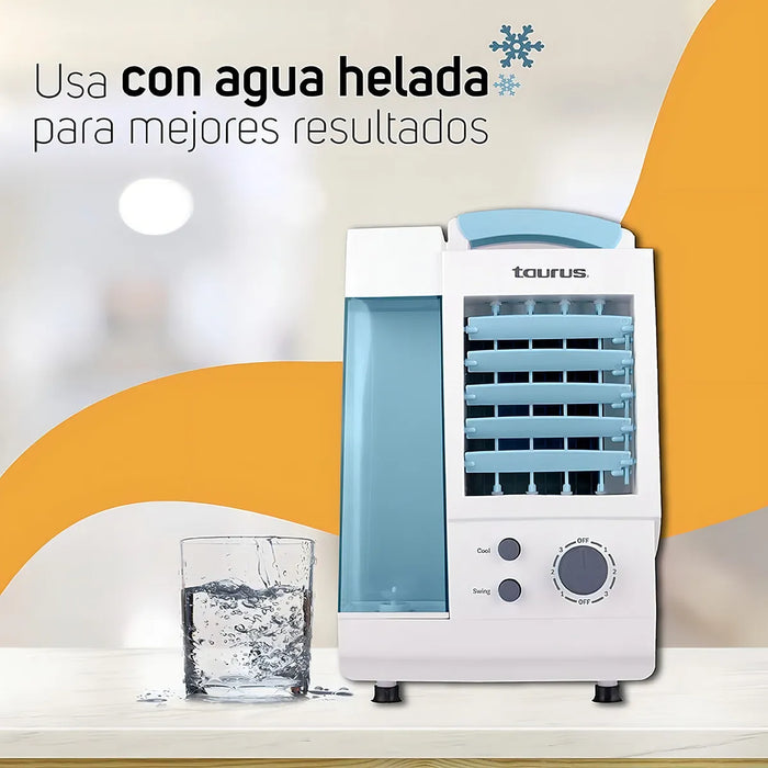 Aire Lavado Taurus Mistral, Purifica Y Enfria El Ambiente Color Azul grao b