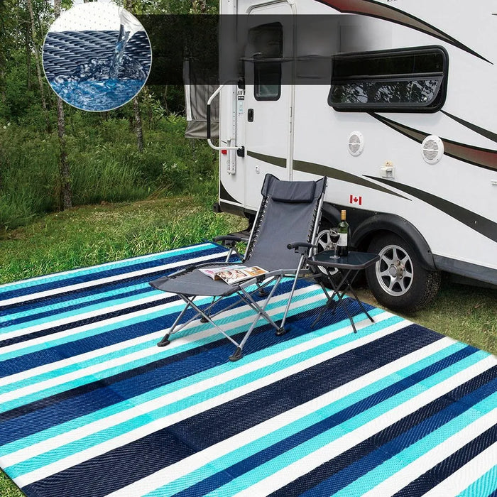 HAIIMEID ALFOMBRAS PARA SALA Y PATIO IMPERMEABLE MATS ANCHO 300 CM LARGO 240 CM GRADO A