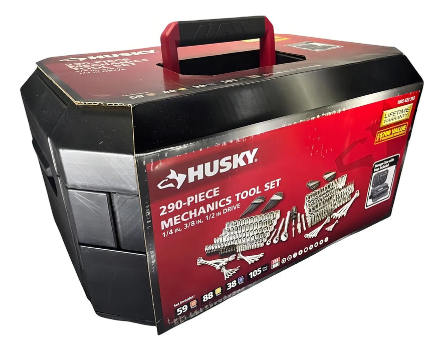 JUEGO DE HERRAMIENTAS HUSKY DE 290 PIEZAS COLOR HUSKY 290 PIEZAS GRADO B