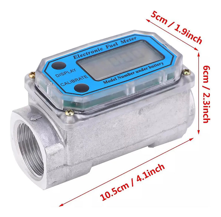 Cuentalitros Medidor De Flujo Digital Diésel Para Turbina Grado B