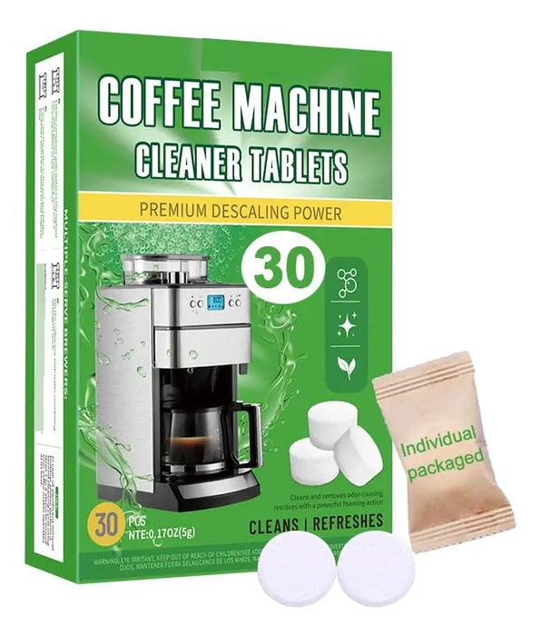 ✨☕ TABLETAS DE LIMPIEZA Y DESCALCIFICACION PARA CAFETERAS 15 PZAS GRADO B ✨☕