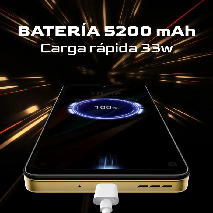 NUBIA NEO 3 5G  GAMING 256 GB, 20 GB(8 GB + 12 GB DINAMICA) AMARILLO AMARILLO GRADO A