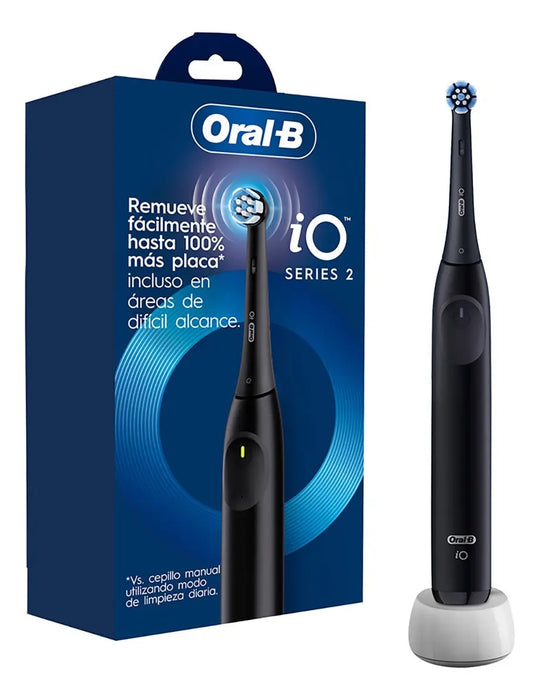 ORAL B CEPILLO ELÉCTRICO SERIES IO2, REMUEVE HASTA 100% MÁS PLACA*, 1 UNIDAD GRADO B