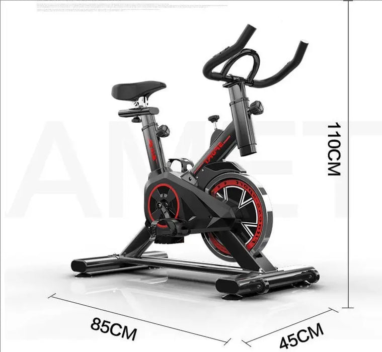 BICICLETA FIJA 15 KG ESTÁTICA PARA SPINNING CARDIO FITNESS GRADO B