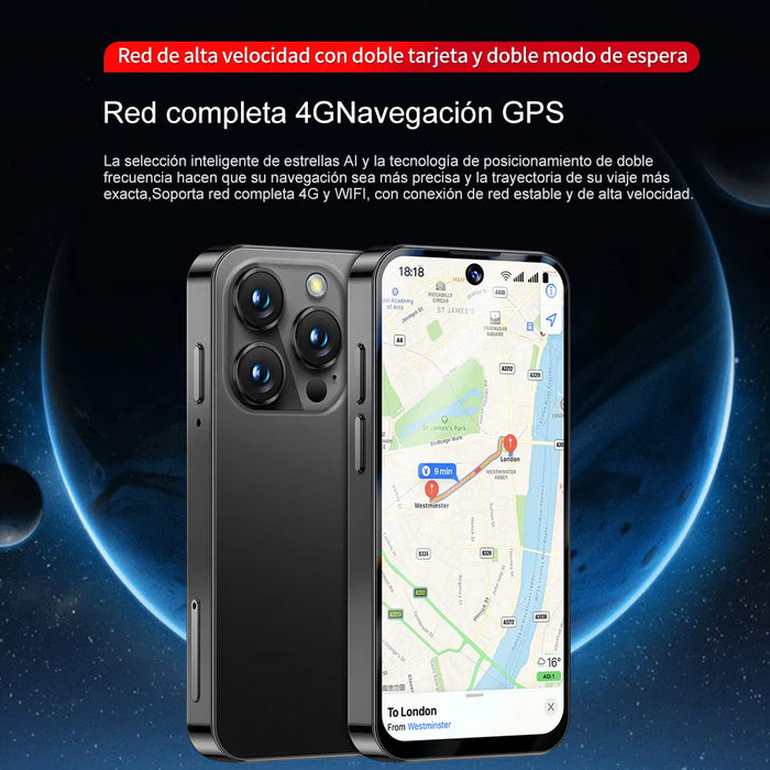SOYES XS19 PRO 4G RED 3.88 PULGADAS MINI SMARTPHONE 3GB RAM 32GB ROM 1950MAH ANDROID 12 GPS WIFI OTG RECONOCIMIENTO FACIAL WHATSAPP FACEBOOK
