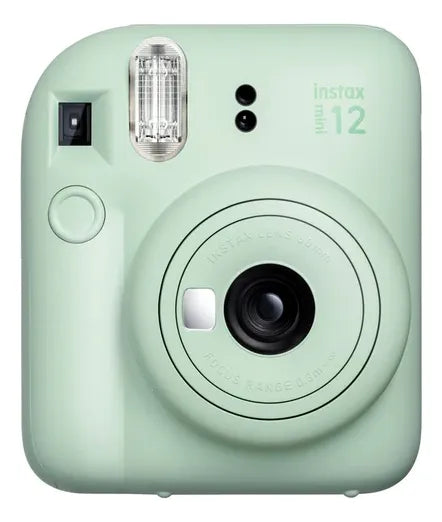 Kit Instax Mini 12 Verde Fuji + Pack Accesorios Exclusivos Verde Menta GRADO A