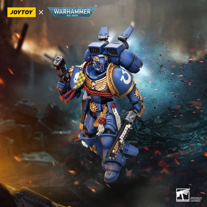 CAPITÁN ULTRAMARINES WARHAMMER 40K JOYTOY FIGURA GRADO B